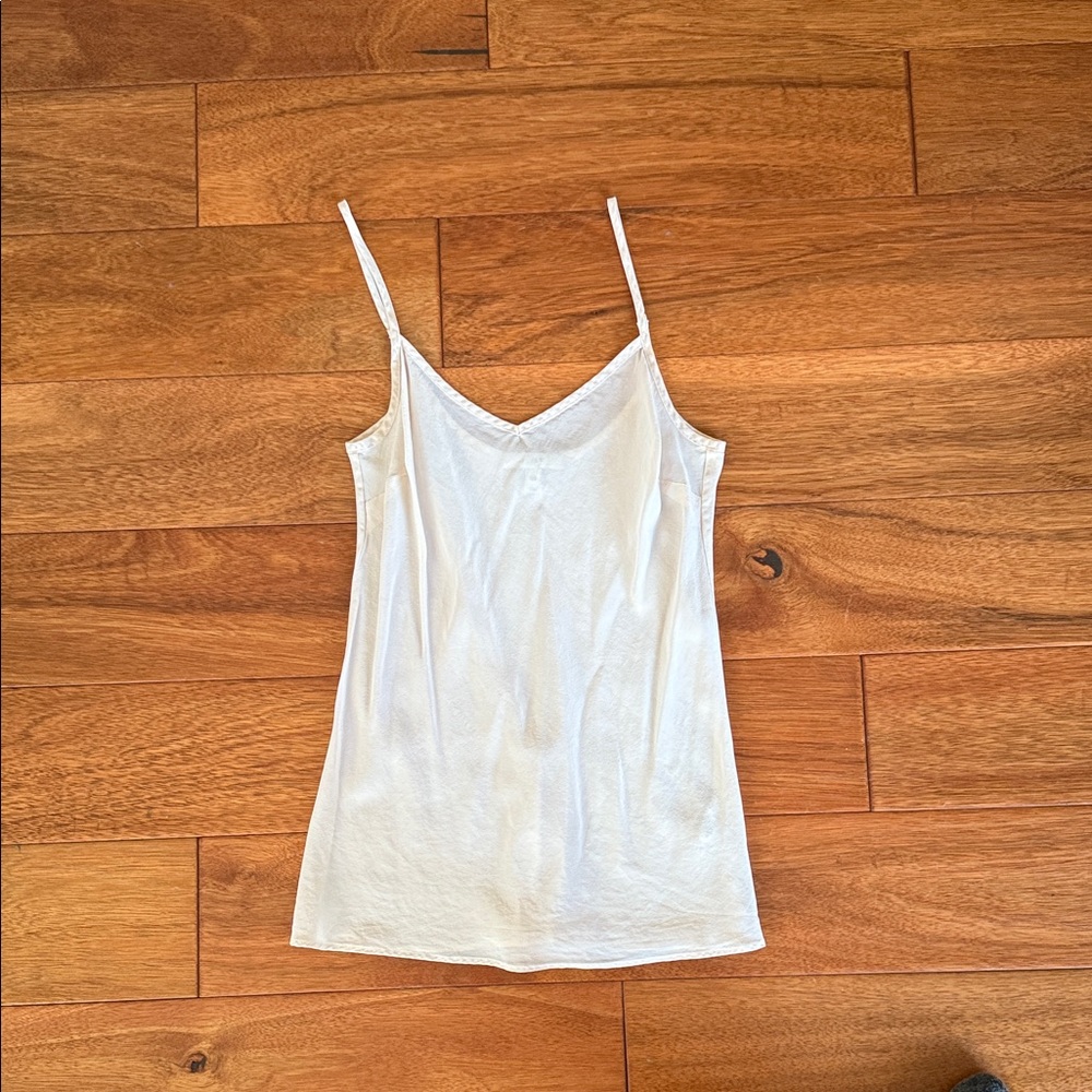 J. Crew Classic White Camisole Top